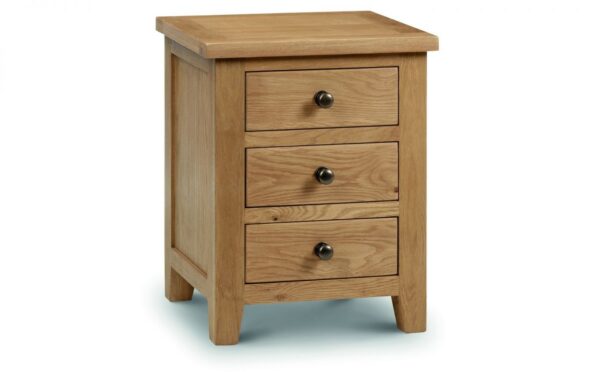 Marlborough 3 Drawer Bedside